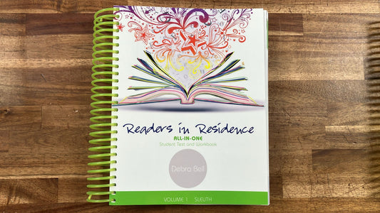 Readers in Residence Vol 1 Debra Bell Student Text/Workbook