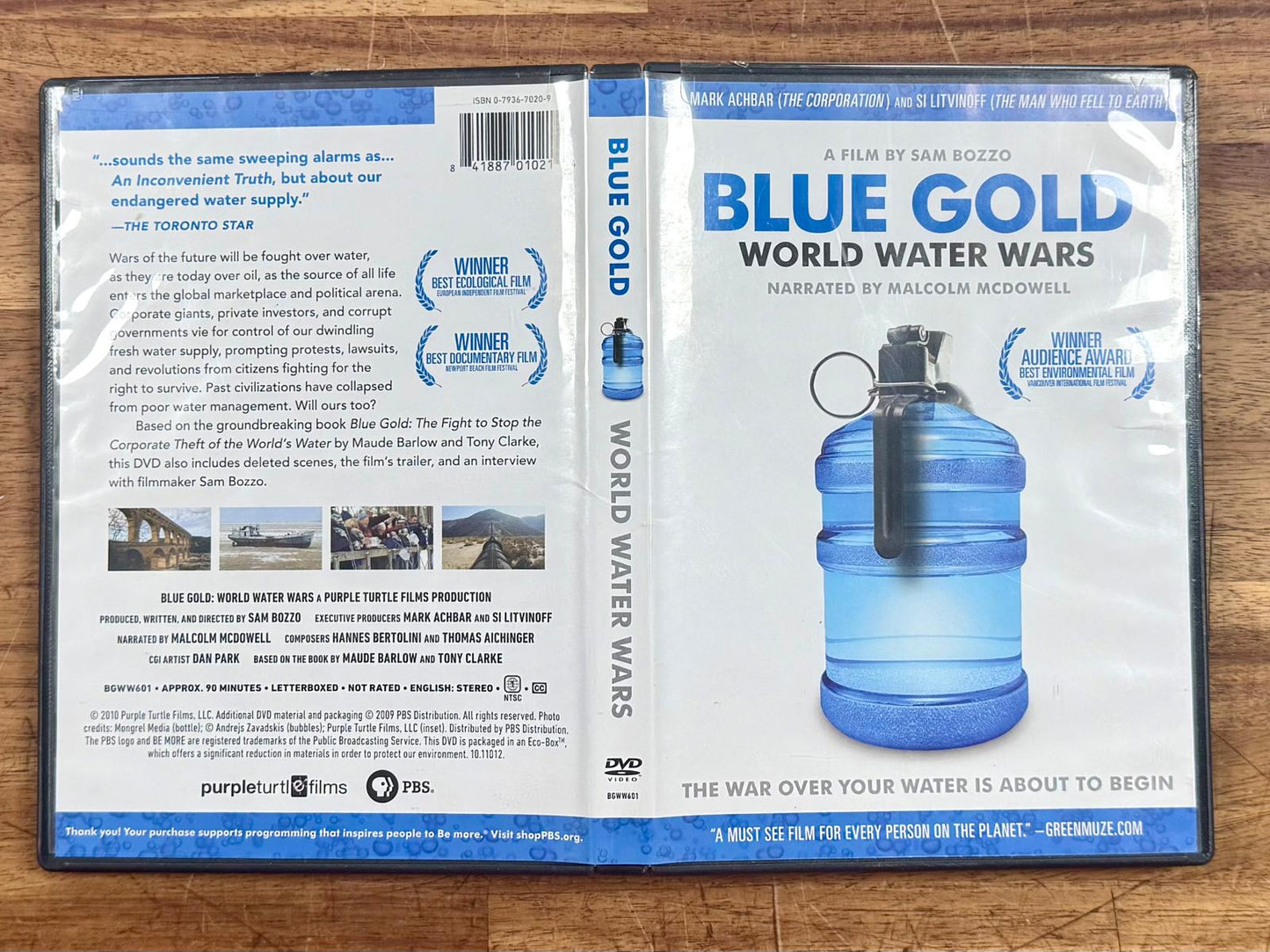 Blue Gold: World Water Wars DVD