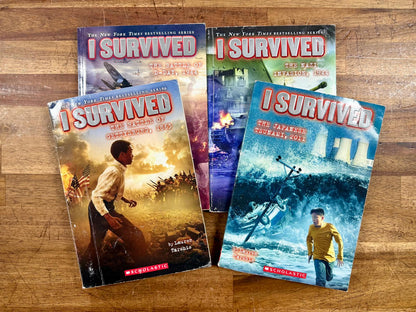 I Survived Book Series Lot of 4