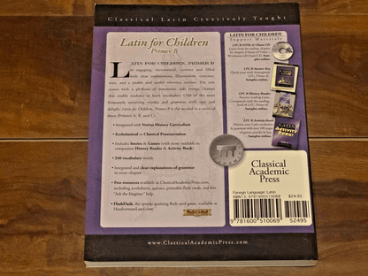 Latin for Children, Primer B by Aaron Larsen and Christopher Perrin (2004)