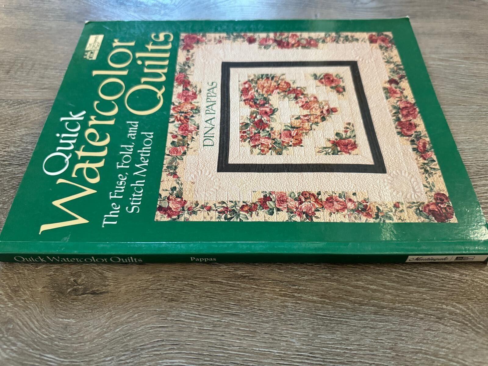 Quick Watercolor Quilts-The Fuse, Fold, and Stitch Method-That Patchwork Place