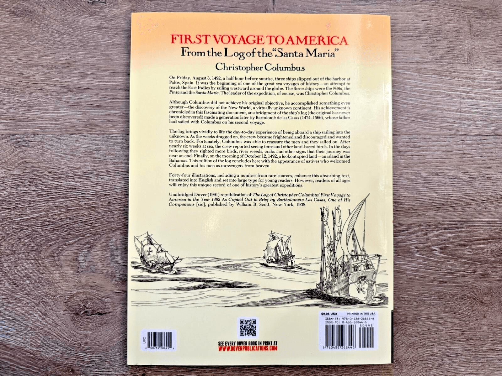 First Voyage to America-From the Log of the "Santa Maria"-Christopher Columbus