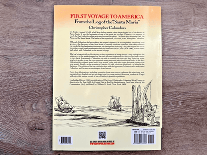 First Voyage to America-From the Log of the "Santa Maria"-Christopher Columbus