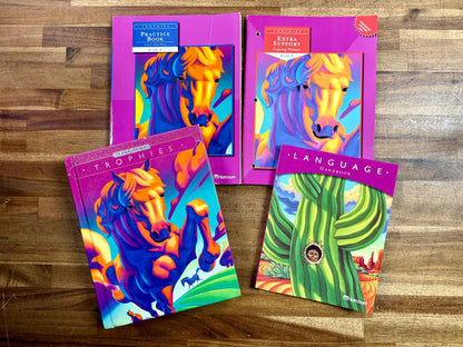 Trophies Grade 4 Lead the Way Language Arts Set of 4