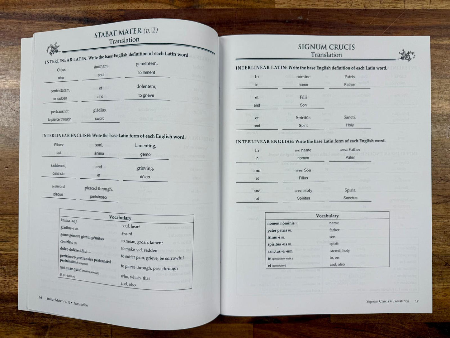 MP Introduction to Lingua Angelica SET of 3 - Like New