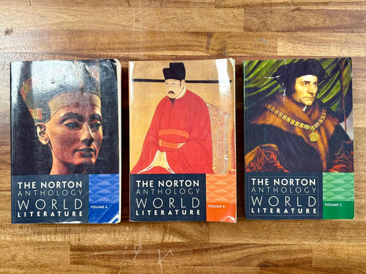 The Norton Anthology of World Literature 3rd Ed Vol. A, B & C