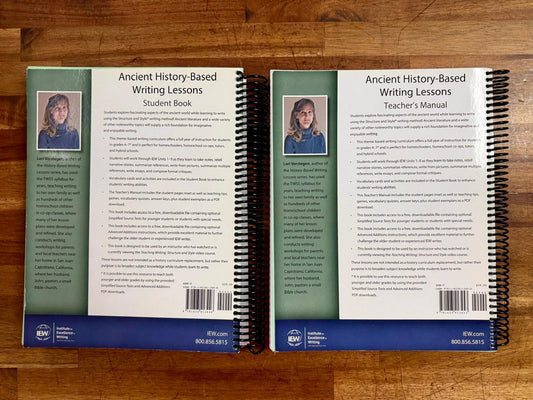 IEW Ancient History-Based Writing Lessons SET