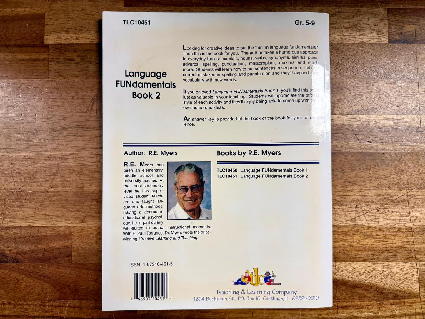 TLC Language FUNdamentals Book 2