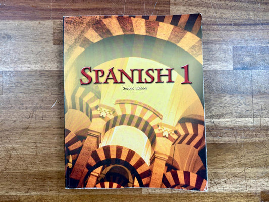 BJU Spanish 1 Textbook - 2nd Edition
