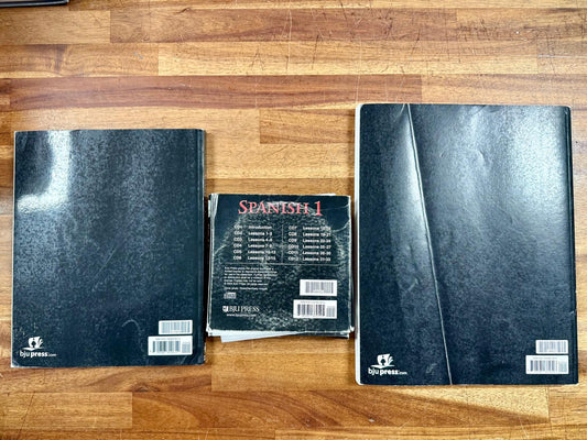 BJU Spanish 1 SET of 5 - 2nd Edition w. CD set