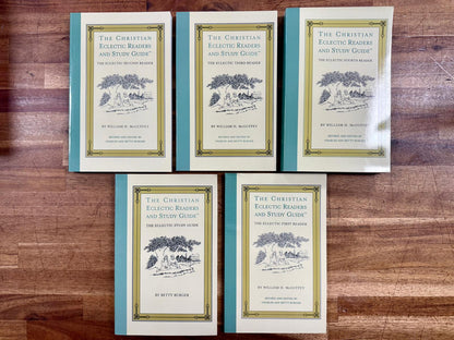 Christian Eclectic Readers & Study Guide - Betty Burger SET of 5