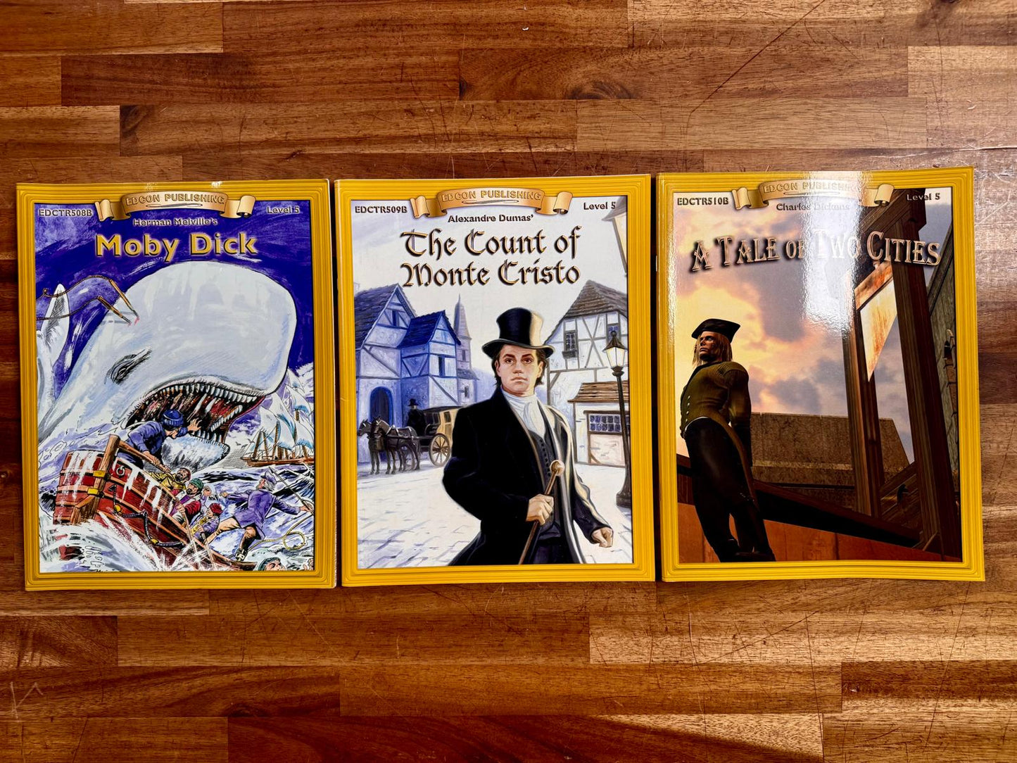 EDCON Level 5 Classics Illustrated Study Guides Set of 9