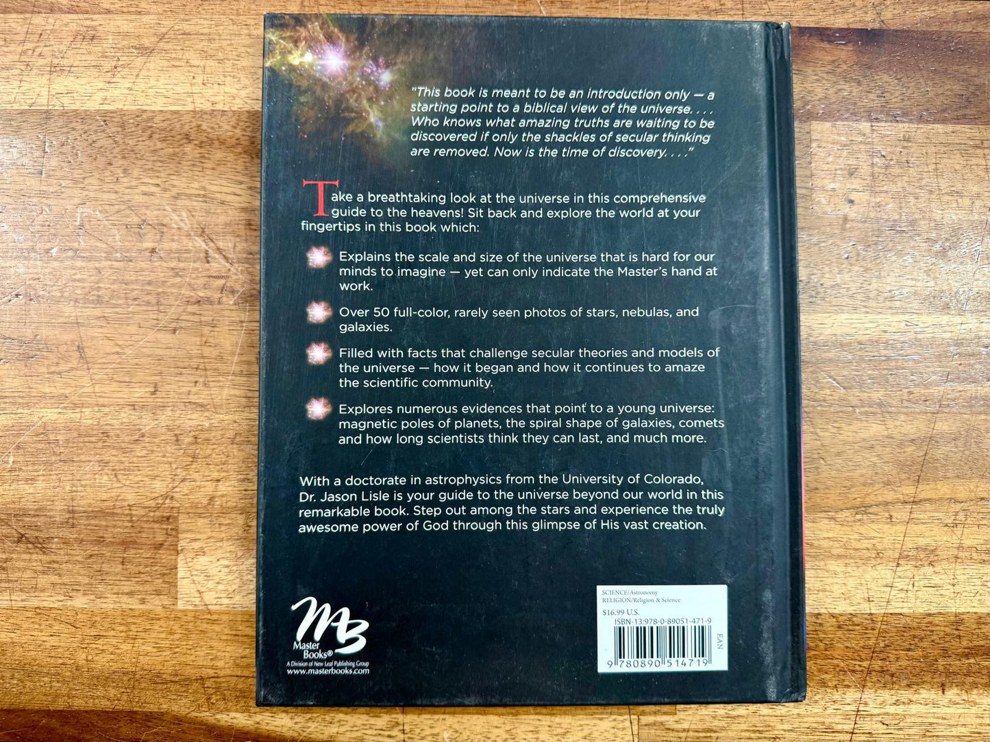 MB Taking Back Astronomy: The Heavens Declare Creation