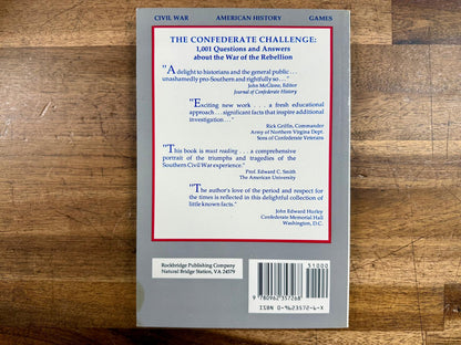 The Confederate Challenge 1001 Q & A - John M. Hightower, Good