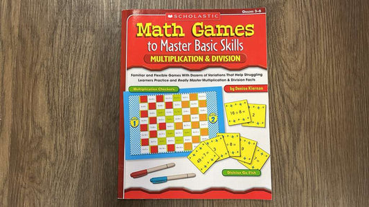 Scholastic Math Games to Master Basic Skills - Multi/Div