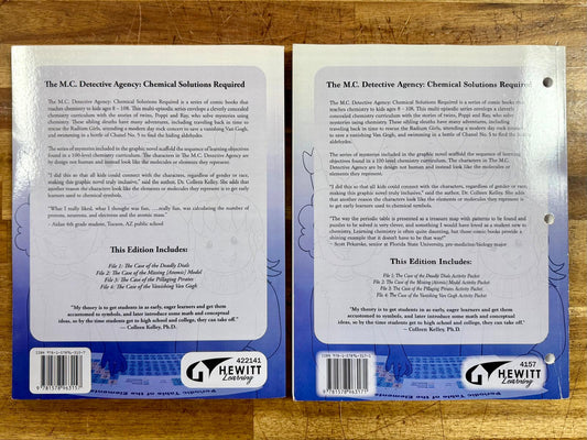The M.C. Detective Agency Chemical Solutions Required Set