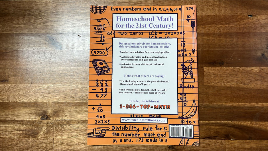 Tt Math 8 Teaching Textbooks – First Homeschool