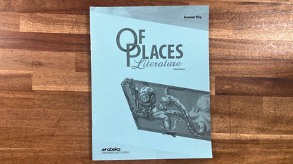 Abeka Of Places Literature TcrhQuz/TstKey & Answer Key