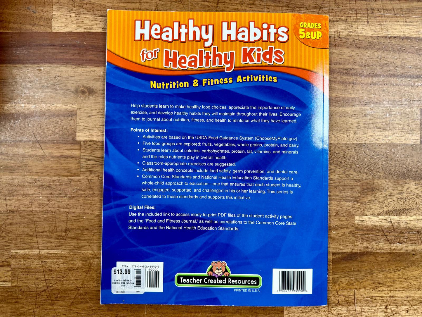 TCR Healthy Habits for Healthy Kids Grades 5+ Very Good