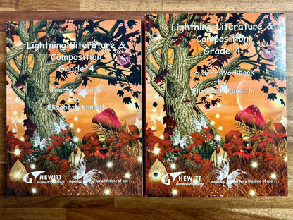 Lightning Literature & Composition Gr 4 Guide & Workbook SET