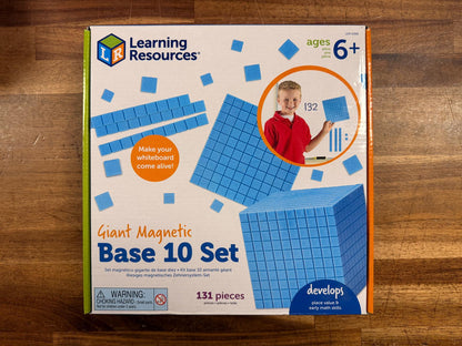 Learning Resources Giant Magnetic Base 10 Set