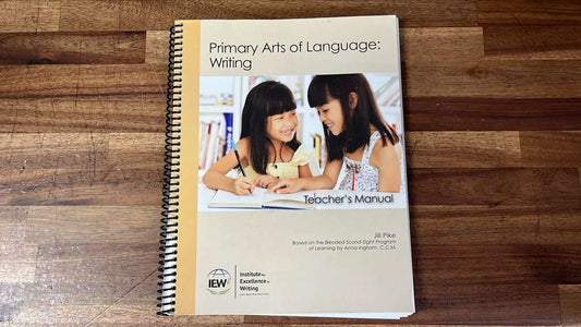 IEW, Primary Arts of Language: Writing, Teachers Manual