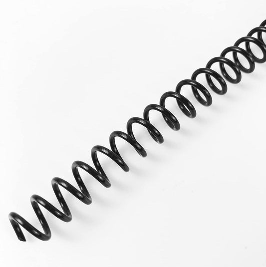 Binditek Plastic Spiral Binding Coils, 8mm(5/16"), 40 Sheet Capacity, 4:1 Pitch