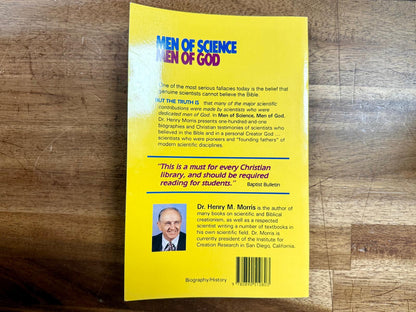 Men of Science Men of God by Henry M. Morris - Good