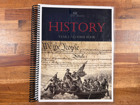 TGTB History Year 1 - Course Book (2018) Spiral-Bound