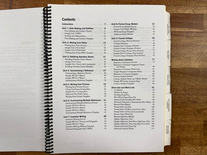 IEW Student Resource Packet 1st Ed - Good & Clean