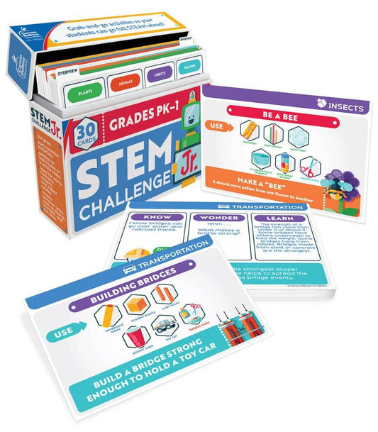 STEM Challenge, Jr. Learning Cards