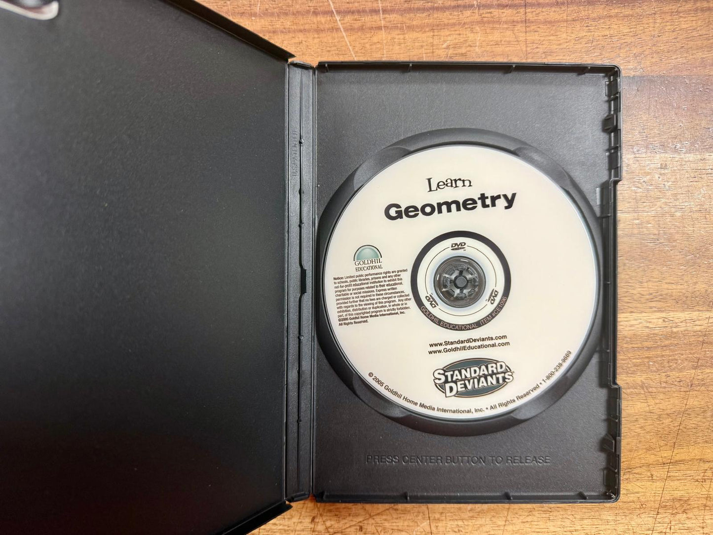 Standard Deviants: Learn Geometry (DVD)