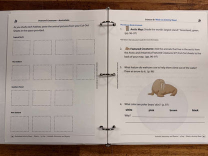 Sonlight  B Animals, Astronomy & Physics Instructor's Guide