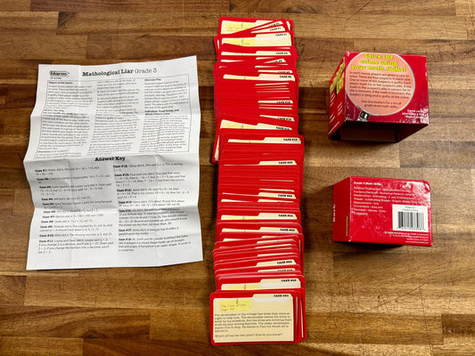 Mathological Liar Gr 3 - A Math Whodunit Game!