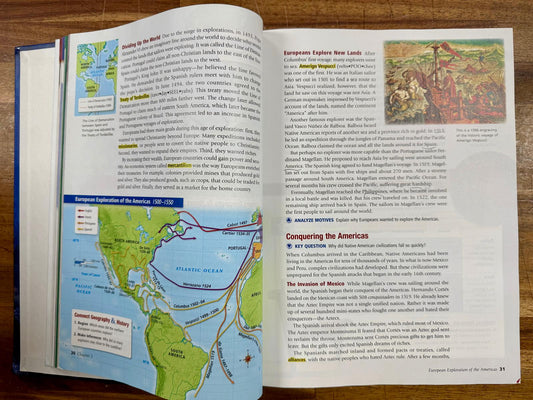 McDougal Littell American History Beginnings Through Reconstruction