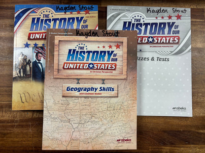 Abeka History of Our United States 4 Set 5th Ed