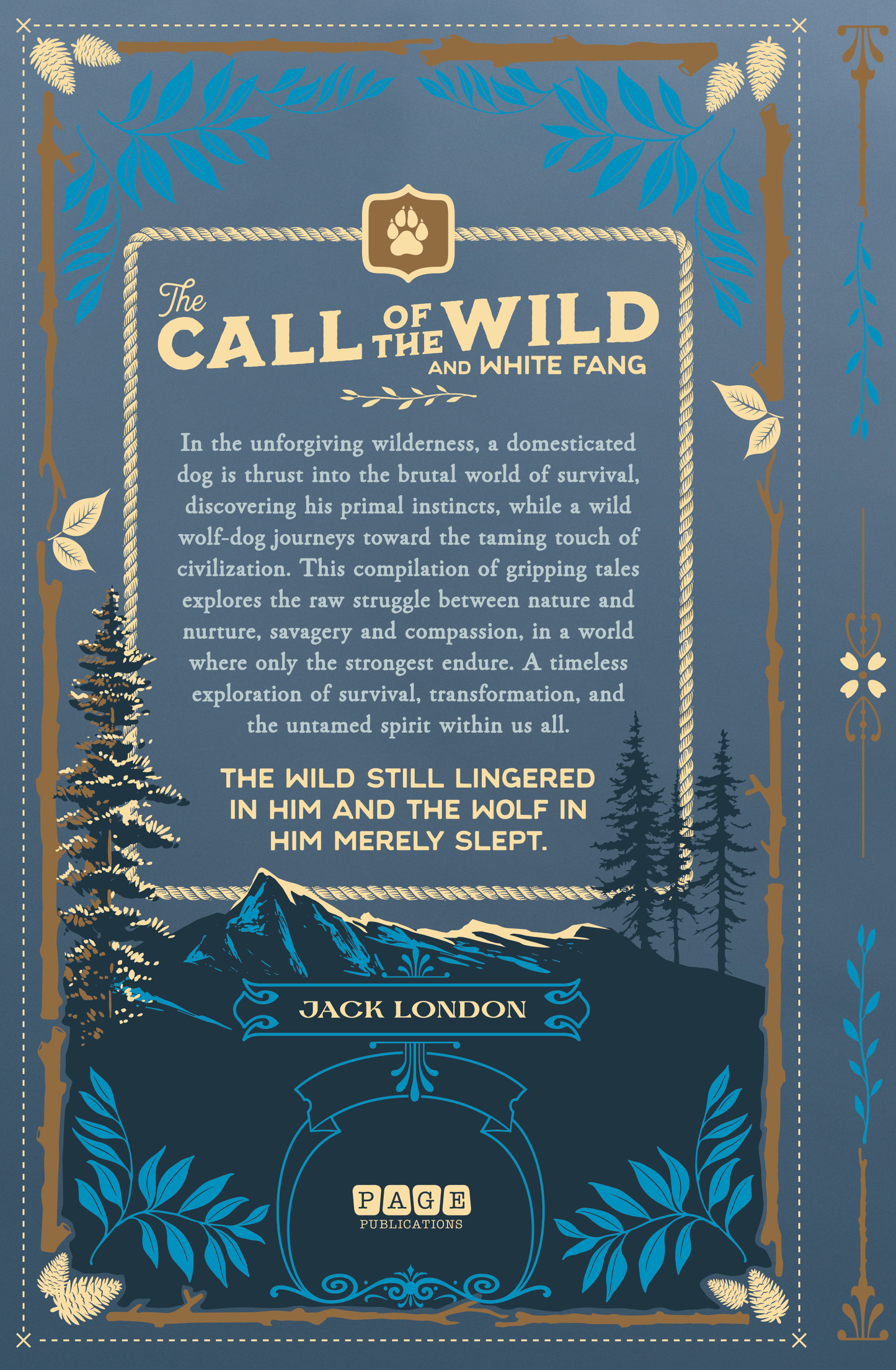 The Call of the Wild and White Fang (Deluxe Hardcover)