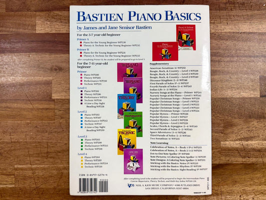 Bastien Piano Basics Performance Level 1 - WP211