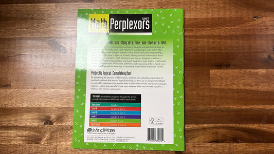 Math Perplexors Level D - Detective Logic Puzzles