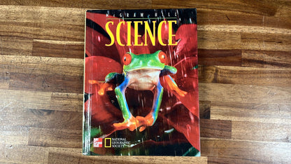 McGraw-Hill Science Grade 1 Textbook - HC, Good & Clean