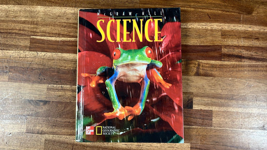 McGraw-Hill Science Grade 1 Textbook - HC, Good & Clean