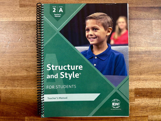 Structure & Style for Students Yr 2 Lv A Teacher Manual VG