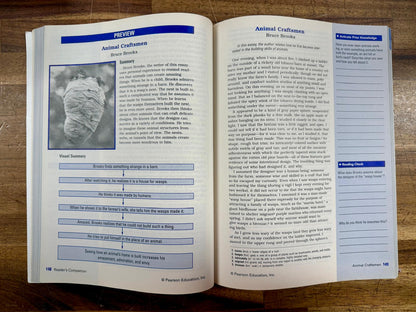 Readers Companion Silver Level Prentice Hall Literature - VG