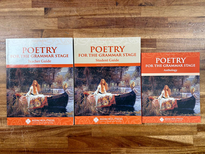 MP Poetry for the Grammar Stage SET of 3 - VG