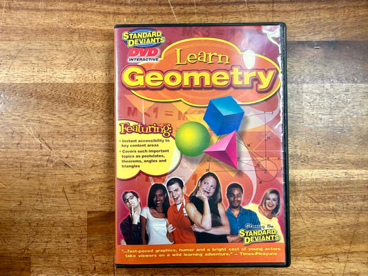 Standard Deviants: Learn Geometry (DVD)