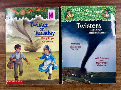 Magic Tree House #23 Twister on Tuesday w Research Guide