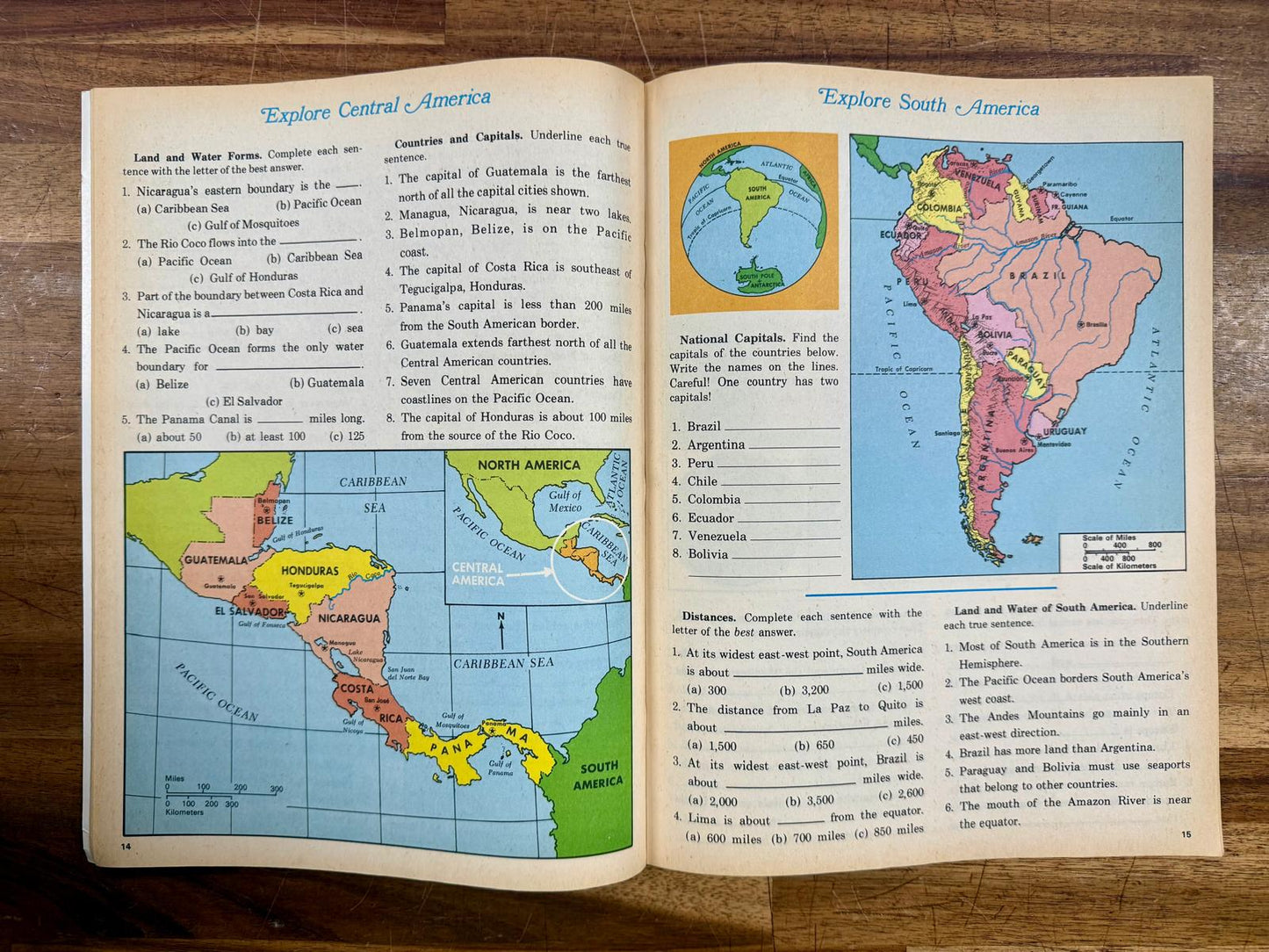 Map Skills for Today Lot: Gr 3 Practice Book & Gr 4 Skill Book