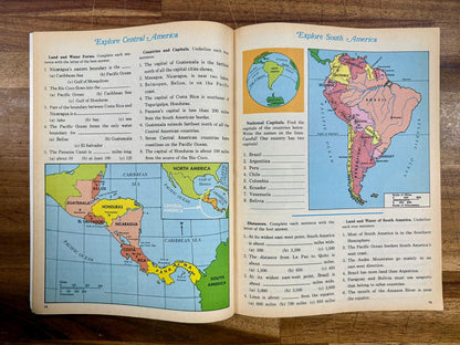 Map Skills for Today Lot: Gr 3 Practice Book & Gr 4 Skill Book