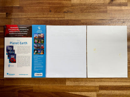 God's Design Heaven & Earth Our Planet Earth Set of 3 - Clean