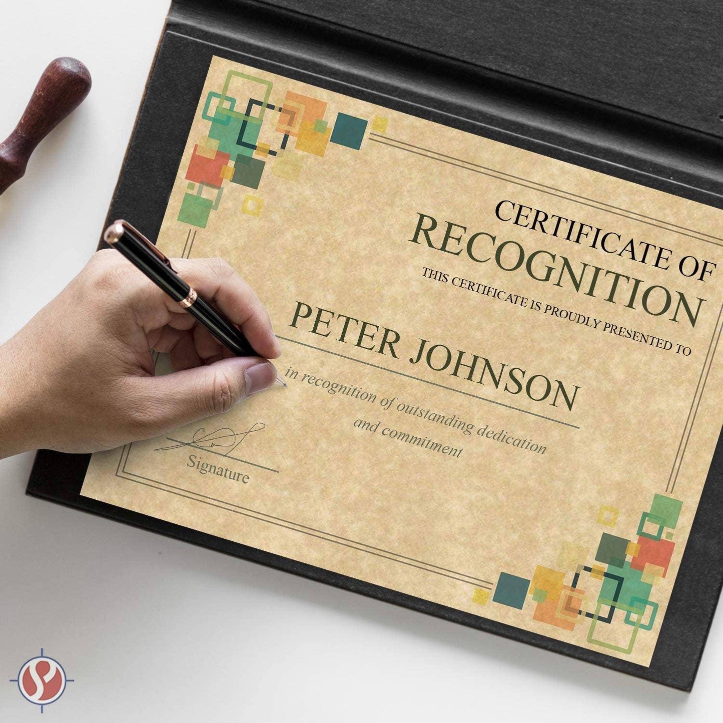 Elegant Blank Award Certificates - Letter Size, 10 Sheets - Laser & Inkjet Compatible
